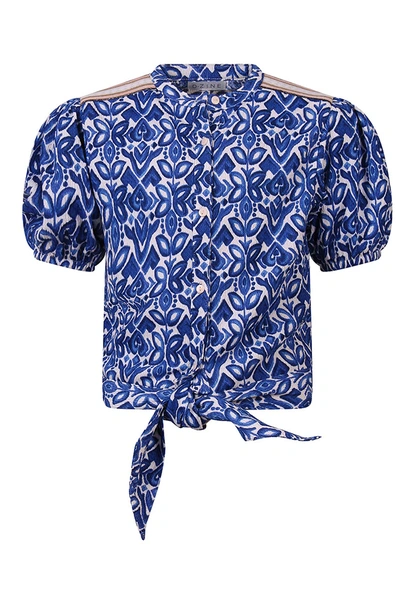 D-zine meisjes blouse korte mouw